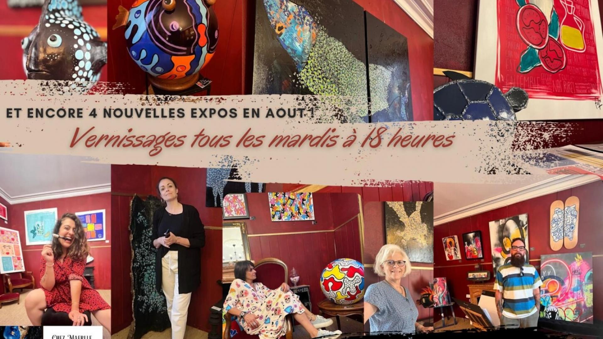 LA VILLE DE SAINT-CYPRIEN S'EXPOSE AVEC LE COEUR